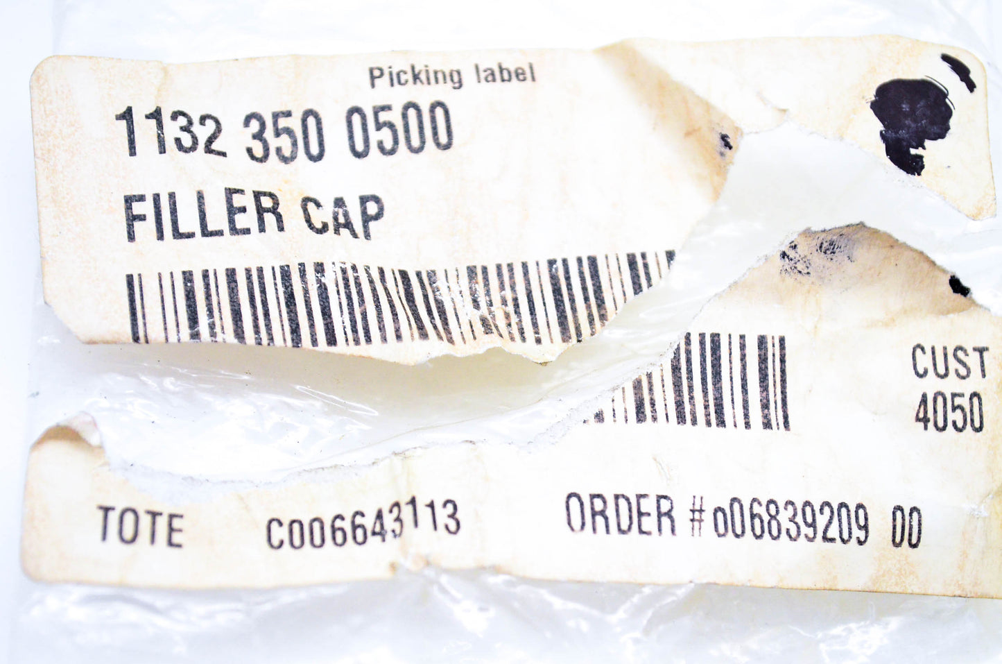 New OEM Stihl 1132-350-0500, POM 1132 Filler Cap NOS