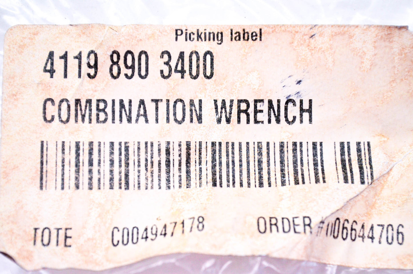 New OEM Stihl 4119-890-3400 Torx T-Wrench NOS