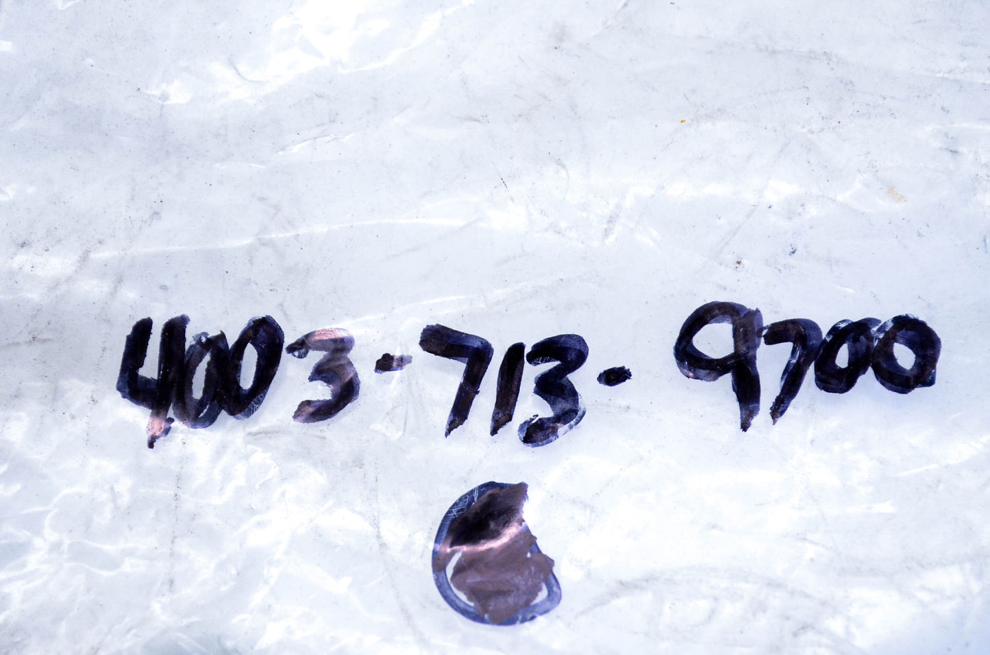 New OEM Stihl 4003-713-9700 Trimmer Head Bottom Cover NOS