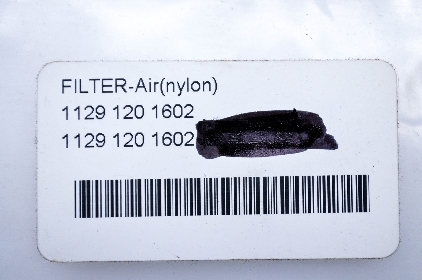 New OEM Stihl 1129-120-1602, 1129 120 1602A Air Filter Nylon NOS