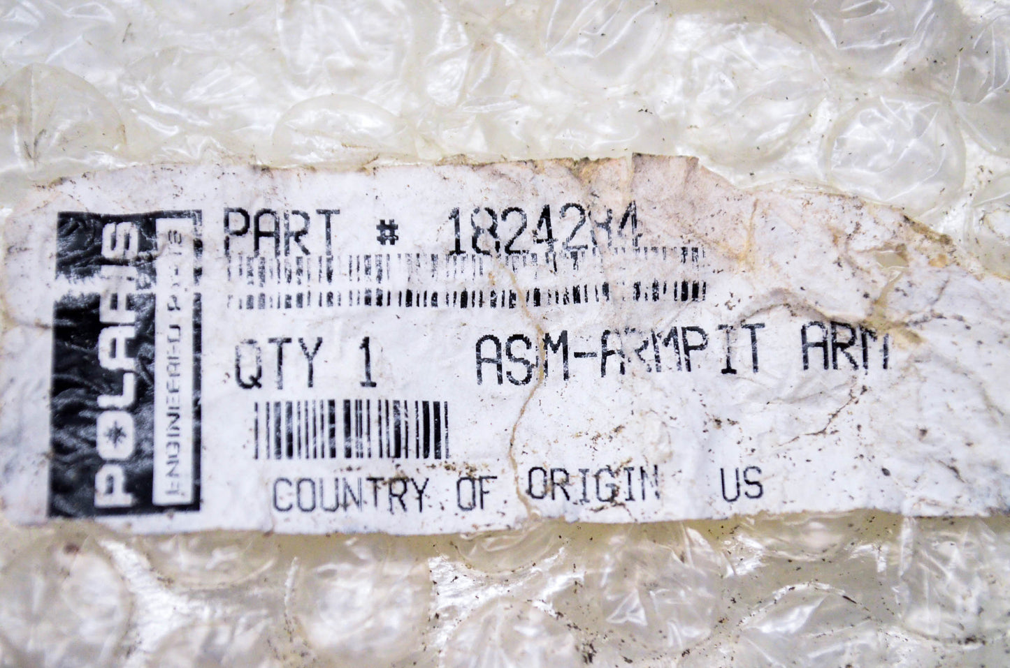 New OEM Polaris 1824284 Armpit Arm Assembly NOS