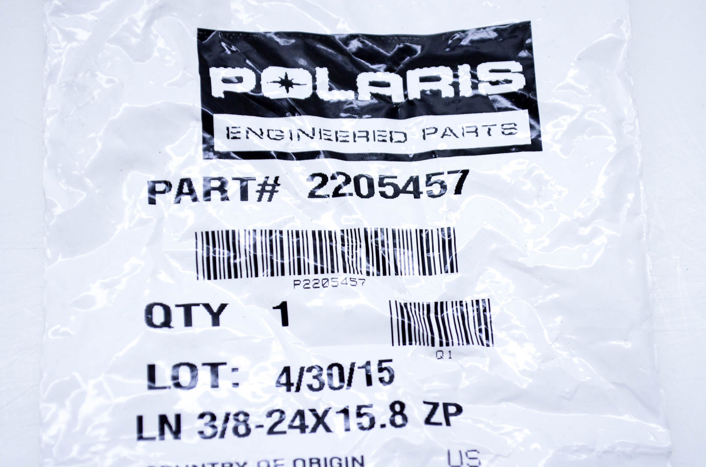 New OEM Polaris 2205457 K Lug Nut NOS