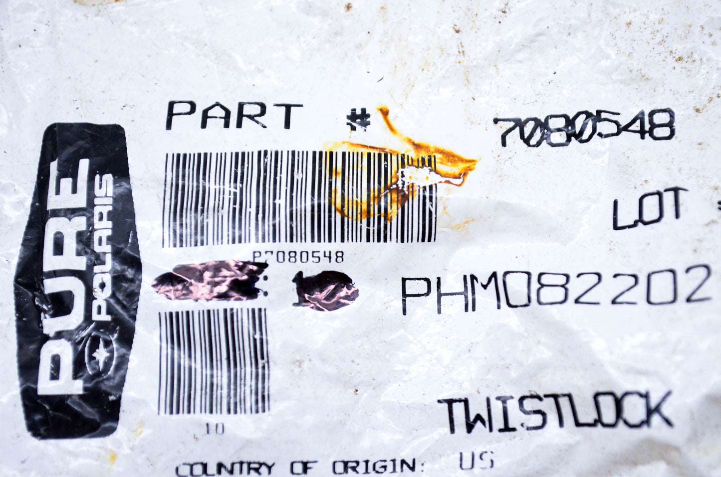 New OEM Polaris 7080548 Twistlock NOS