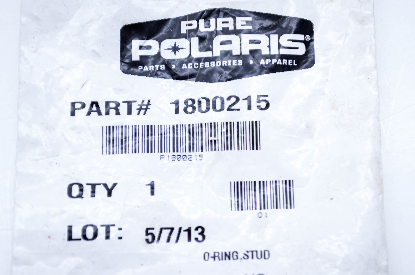 New OEM Polaris 1800215 Stud O-Ring NOS