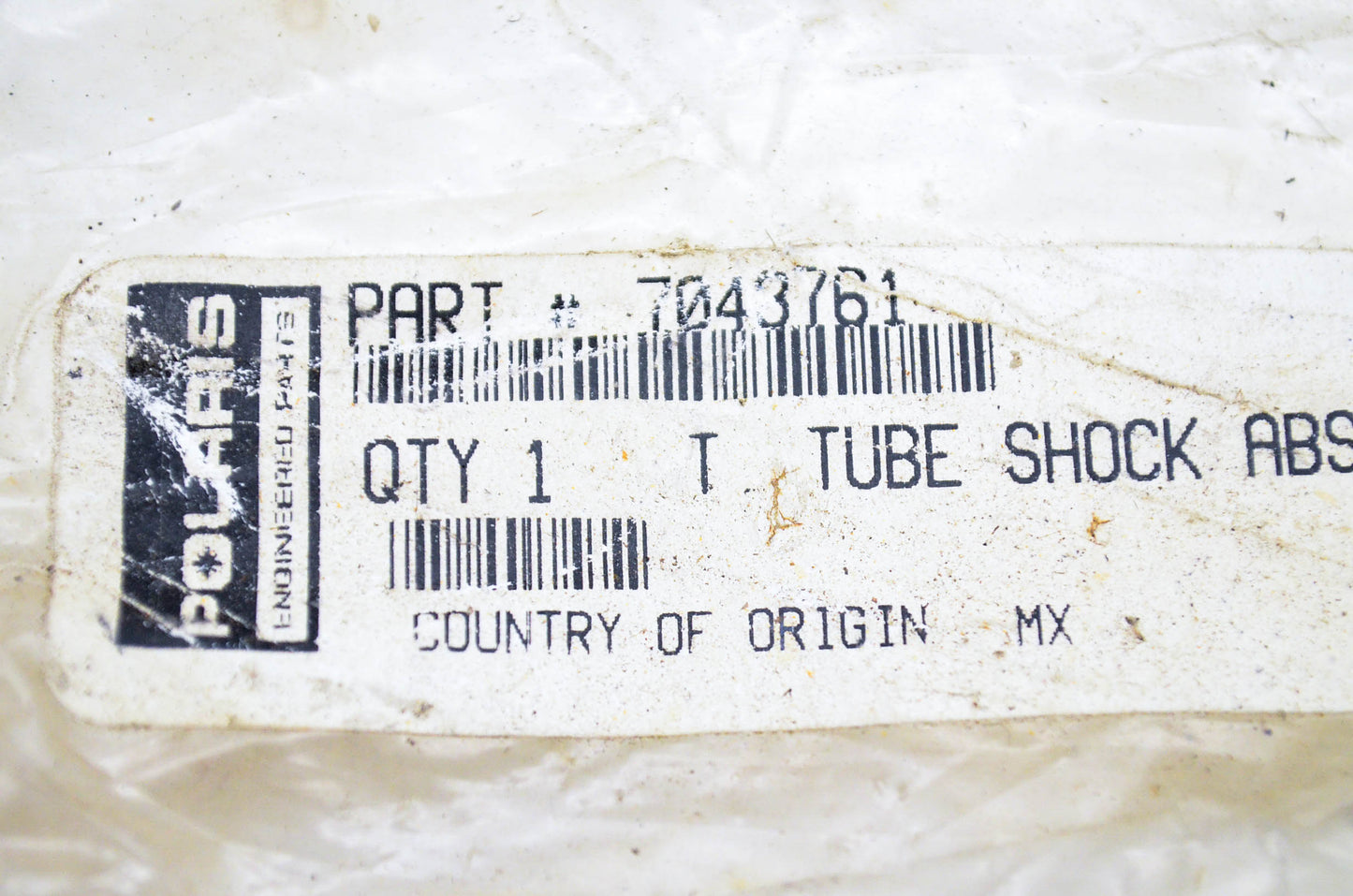 New OEM Polaris 7043761 Tube Shock NOS