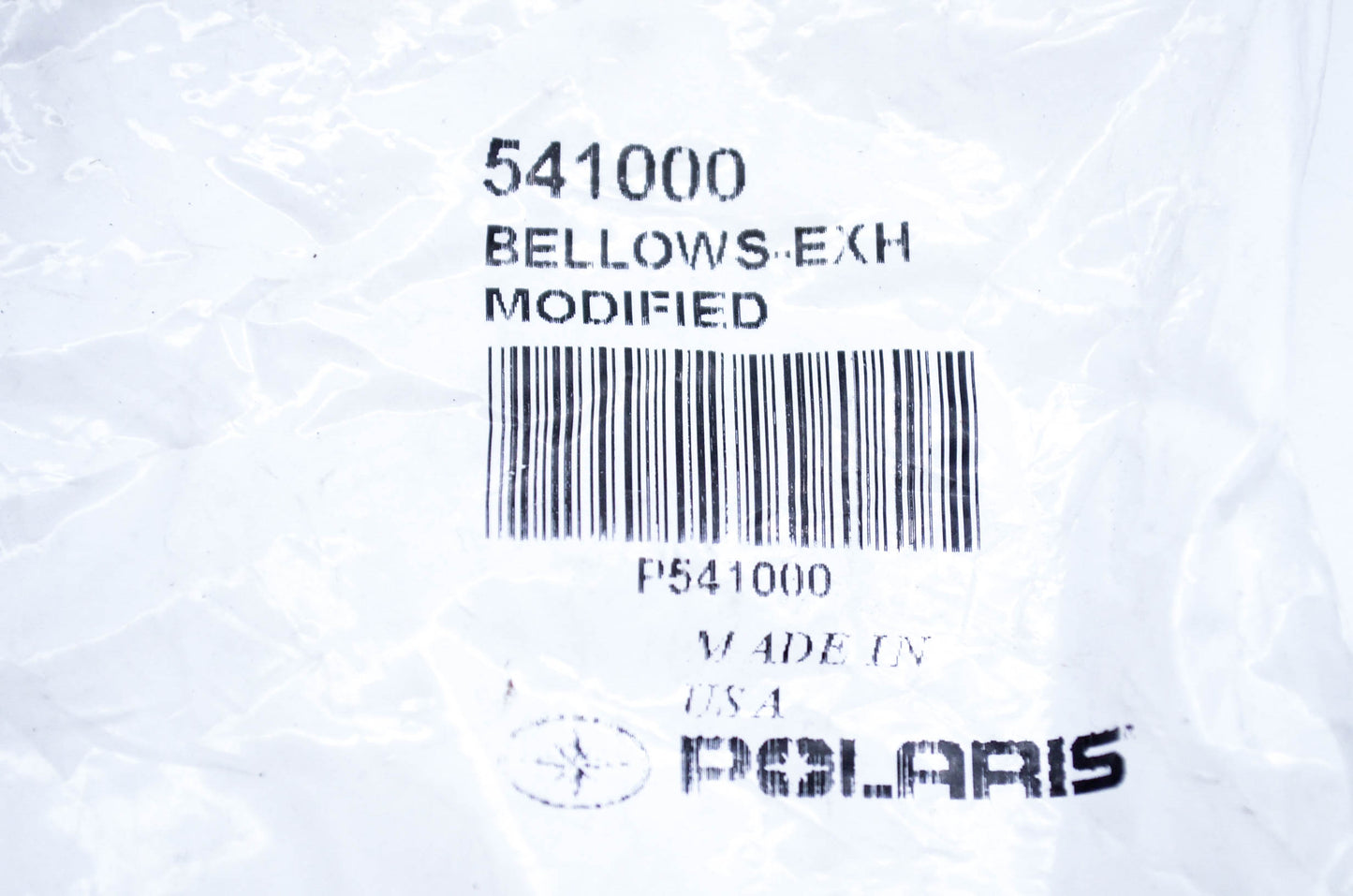 New OEM Polaris 541000 Exhaust Valve Bellow NOS