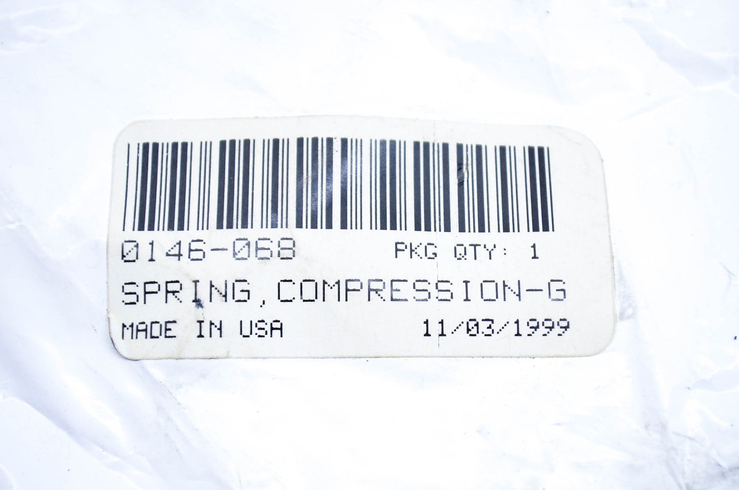 New OEM Arctic Cat 0146-068 Green Compression Spring NOS