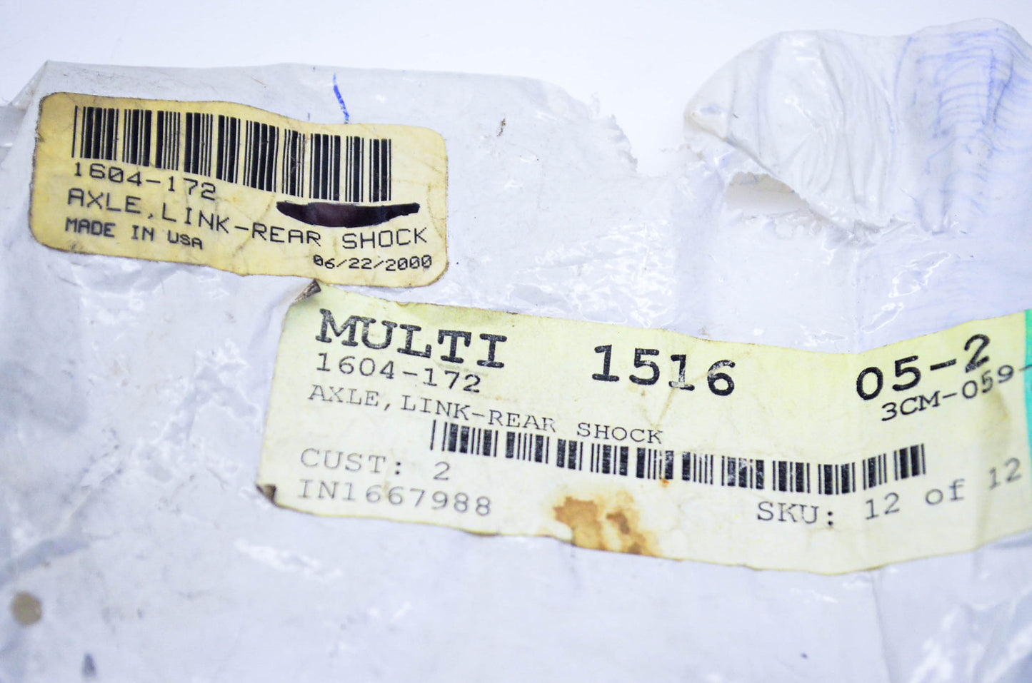 New OEM Arctic Cat 1604-172 Rear Shock Axle Link NOS
