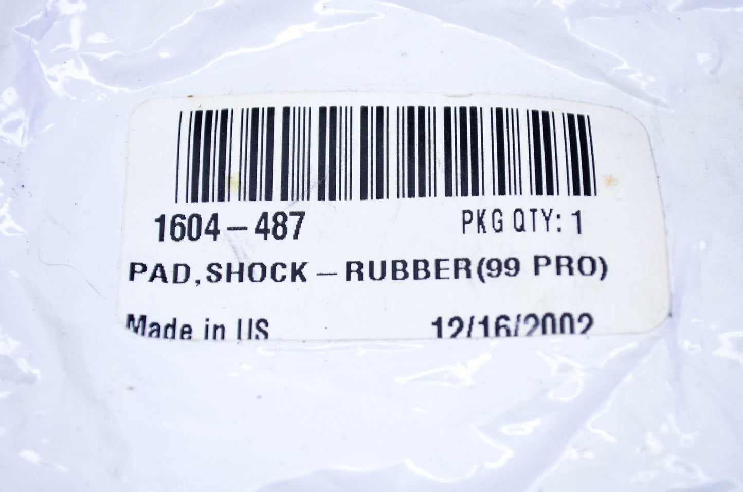 New OEM Arctic Cat 1604-487 Rubber Shock Pad NOS