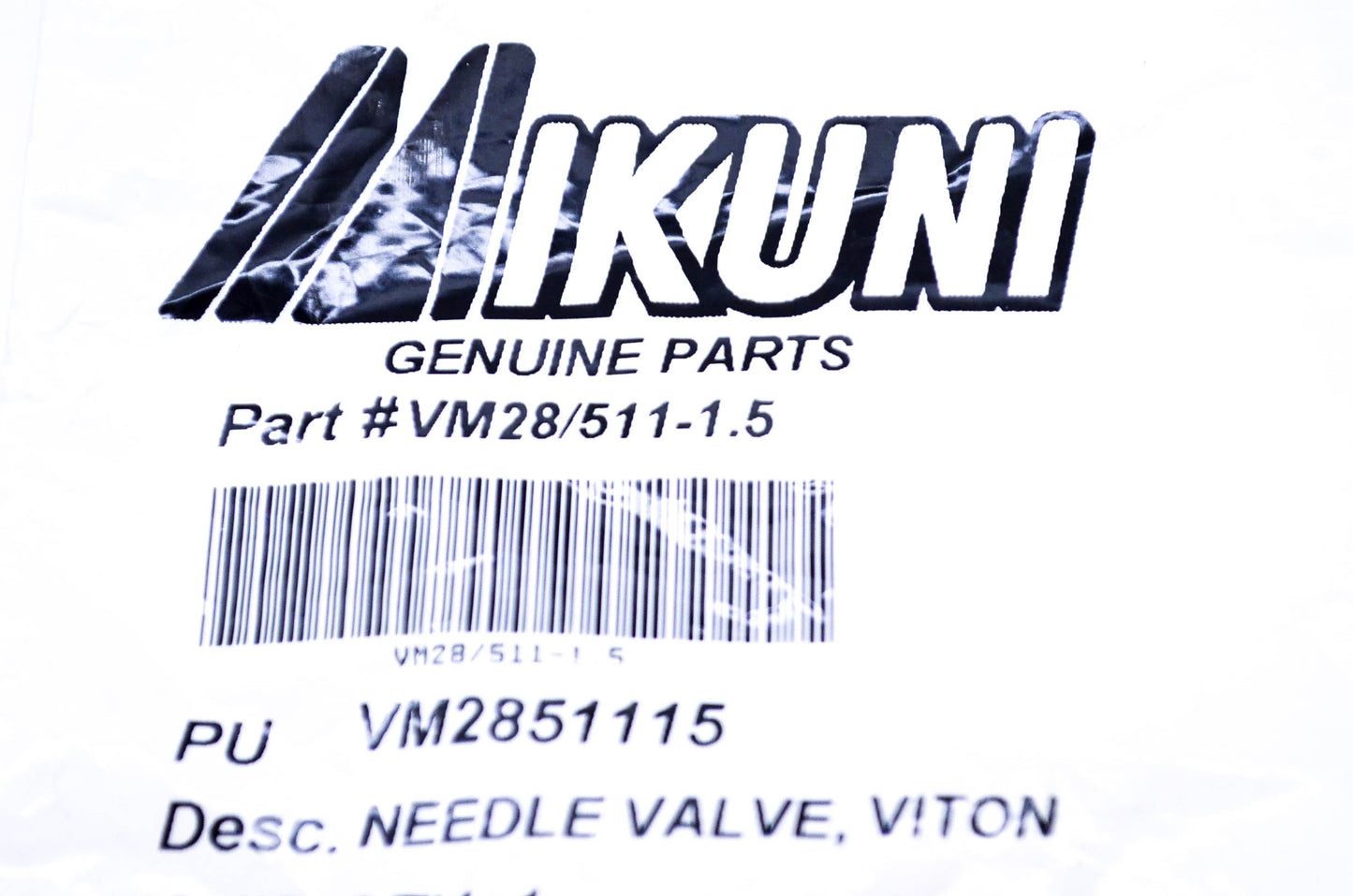 Mikuni VM2851115 Viton Needle Valve NOS