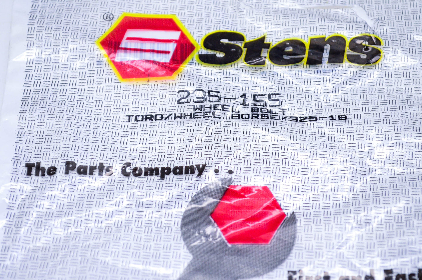 Stens 235-155, 325-19 Wheel Bolt NOS
