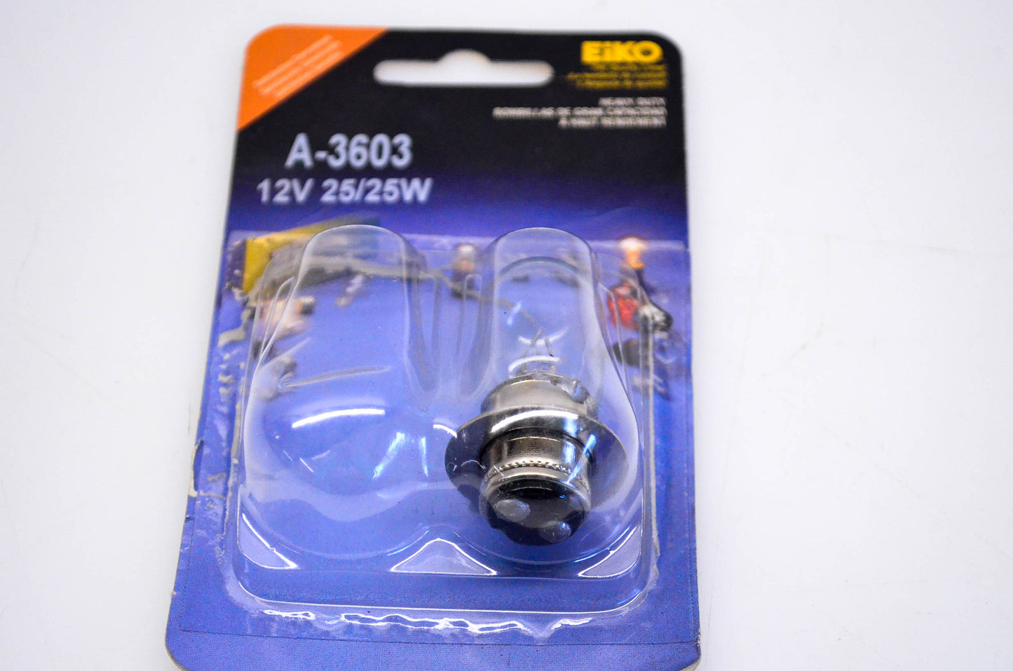Eiko A-3603, 12V 25/25W Auto Bulb Heavy Duty NOS