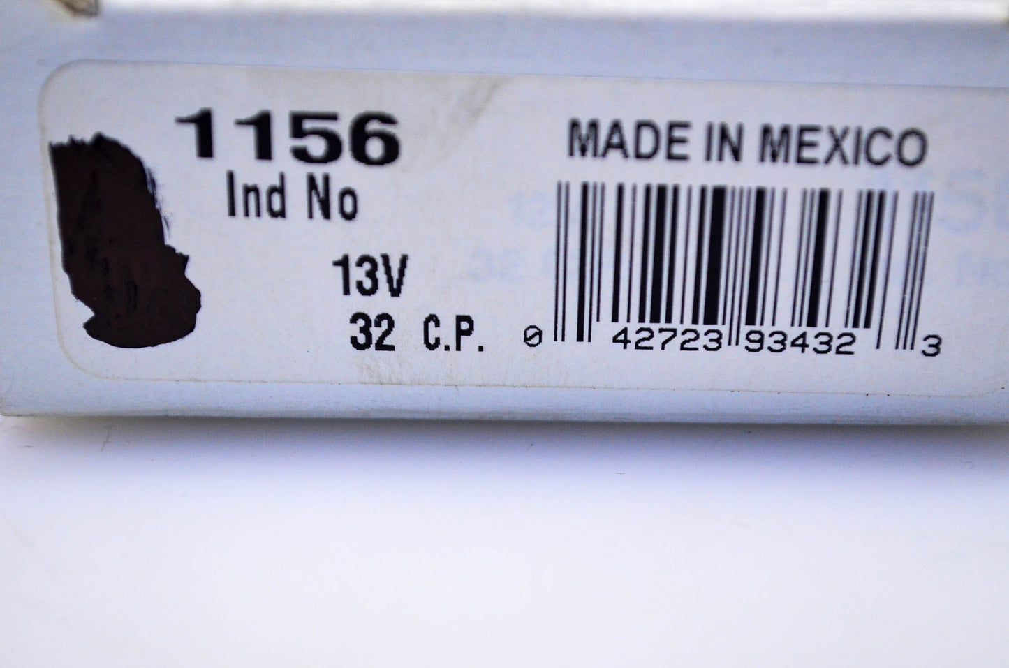 Napa 1156, 13V 32CP Auto Miniature Lamp Qty 2 NOS