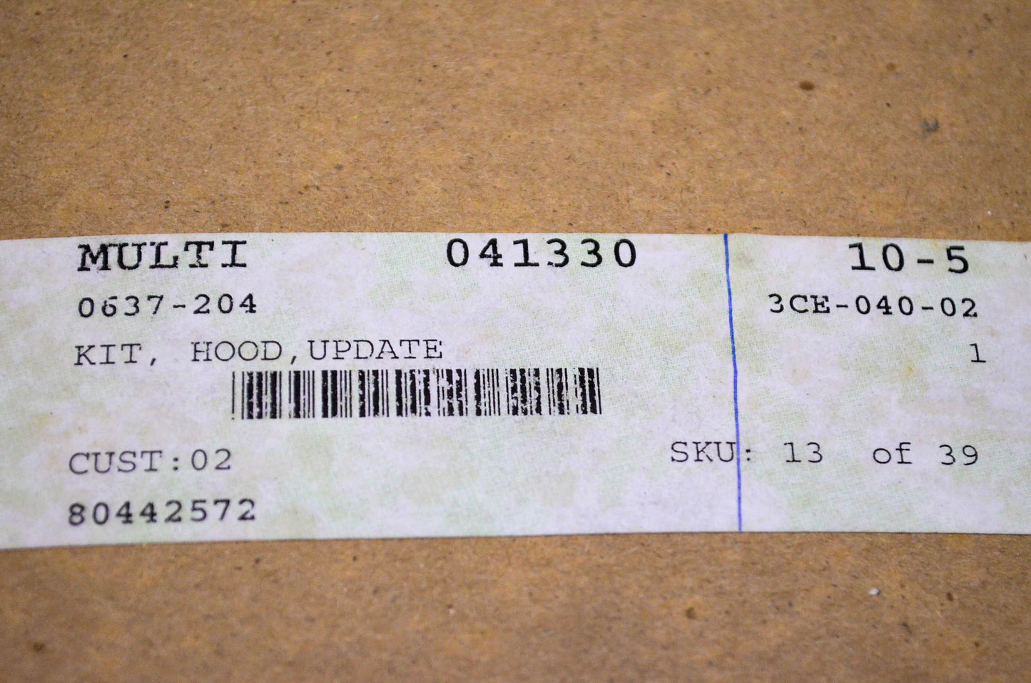 New OEM Arctic Cat 0637-204 Hood Update Kit NOS