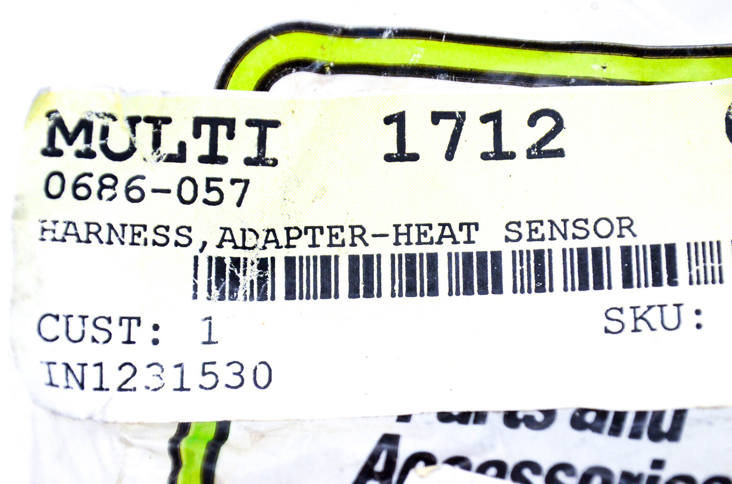 New OEM Arctic Cat 0686-057 Heat Sensor Adapter Harness NOS