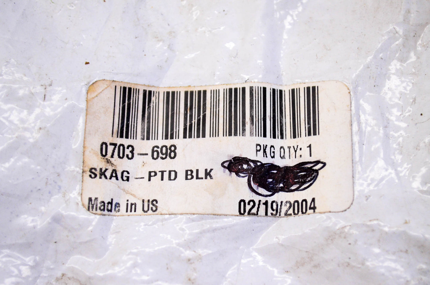 New OEM Arctic Cat 0703-698 PTD Skag Black NOS