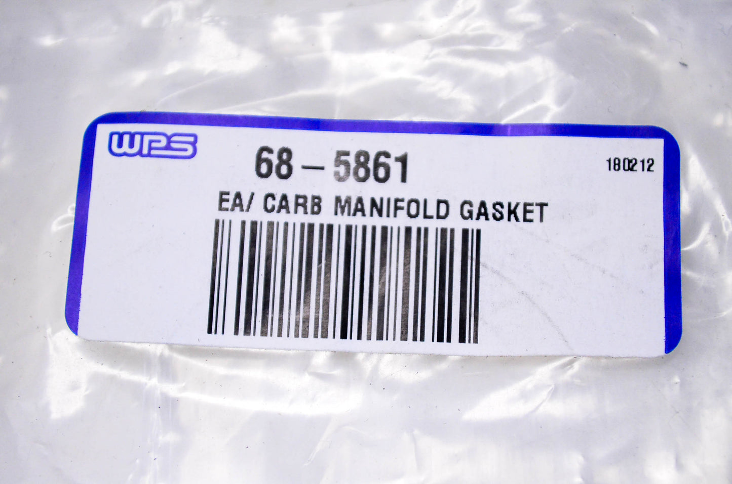 WPS 68-5861 Carburetor Manifold Gasket NOS
