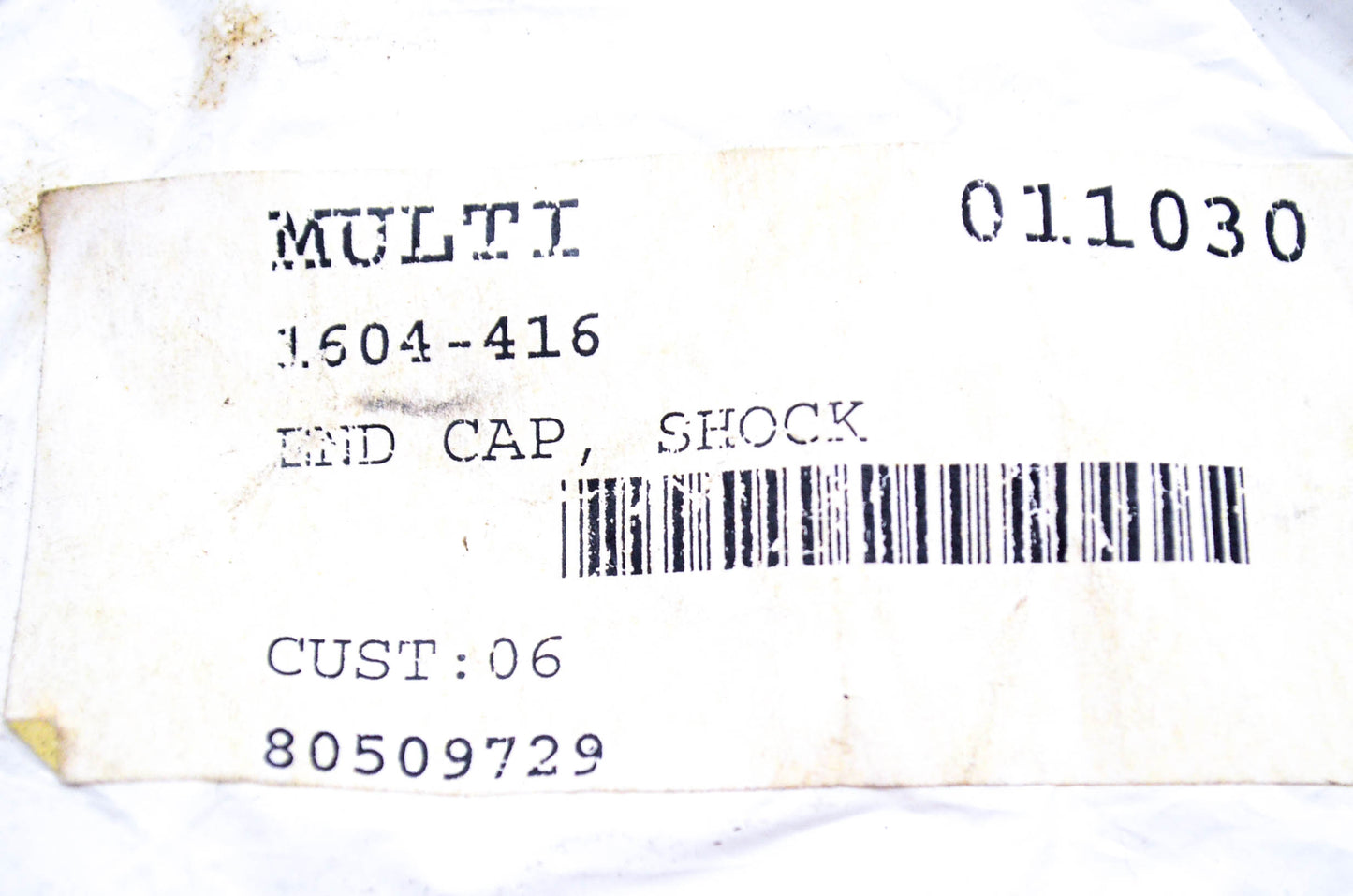 New OEM Arctic Cat 1604-416 Shock End Cap NOS