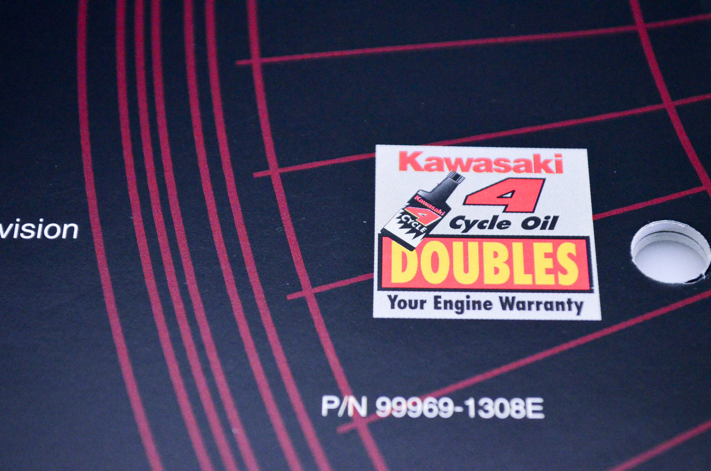New OEM Kawasaki 99969-1308E 1998-99 Engine Sales Guide NOS