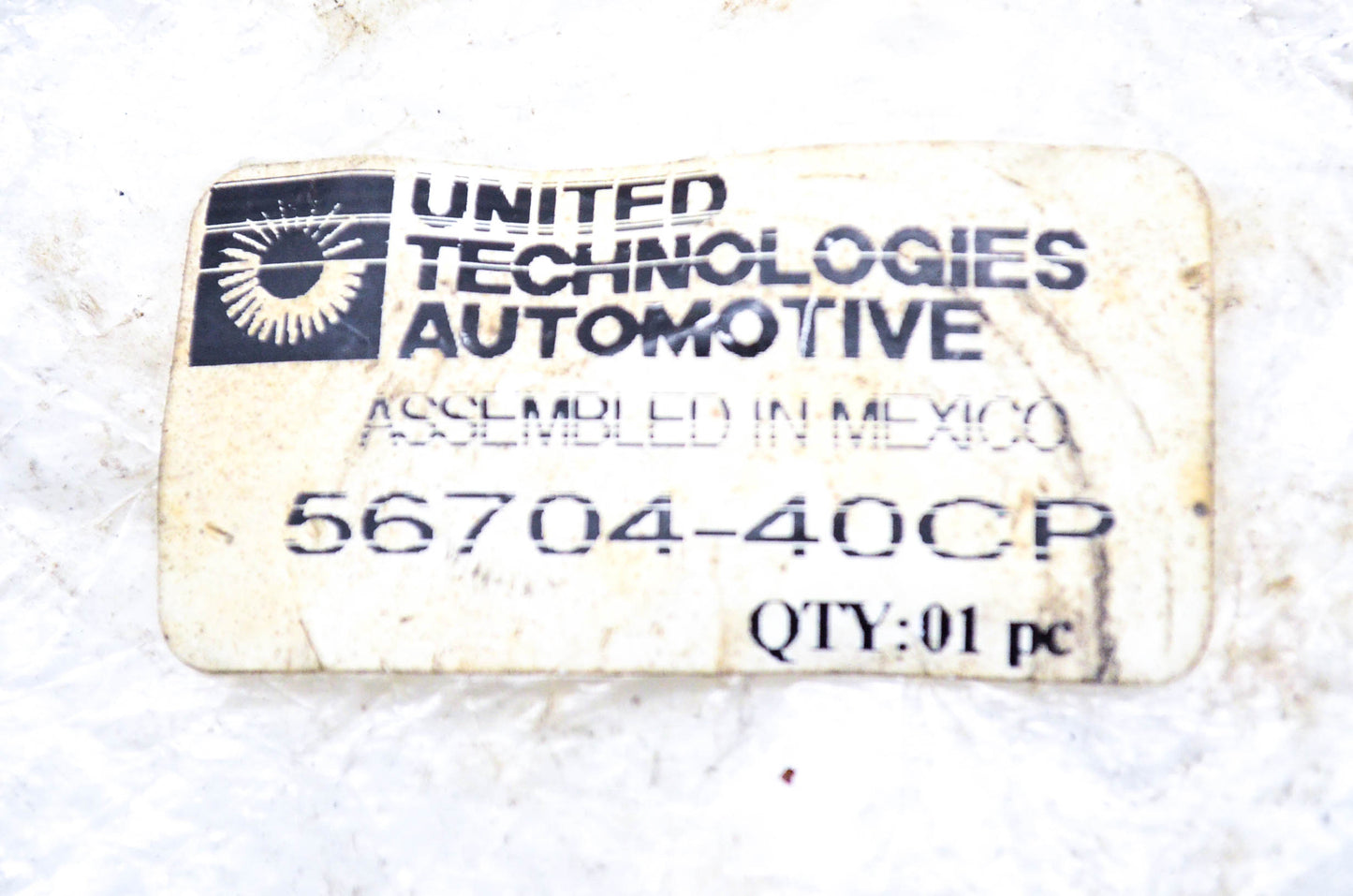 United Technologies Automotive 56704-40CP Drive Hub NOS