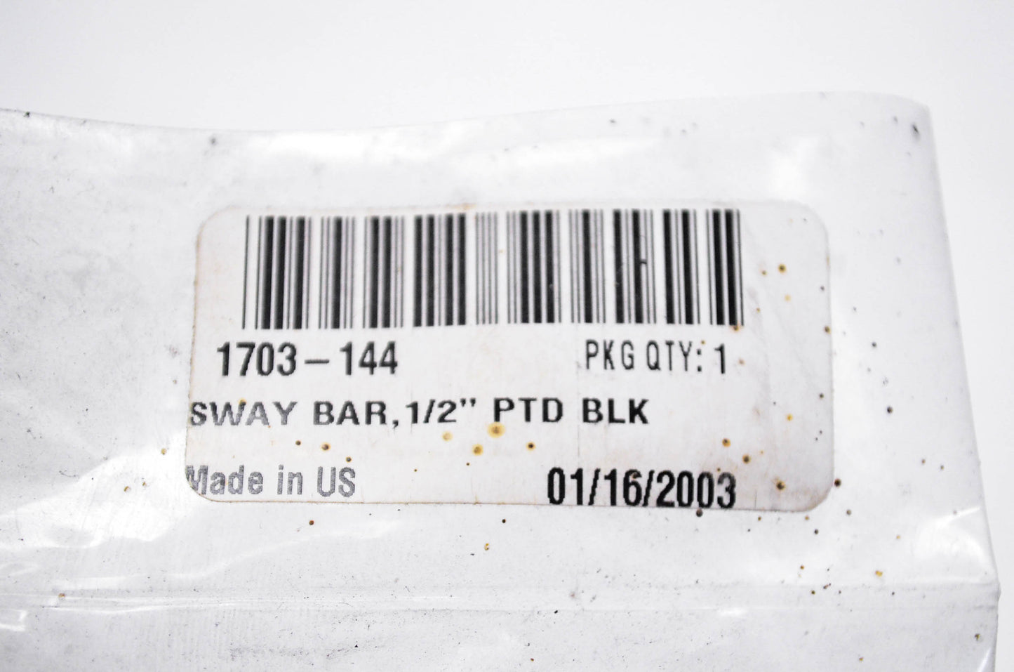 New OEM Arctic Cat 1703-144 Sway Bar 1/2 NOS