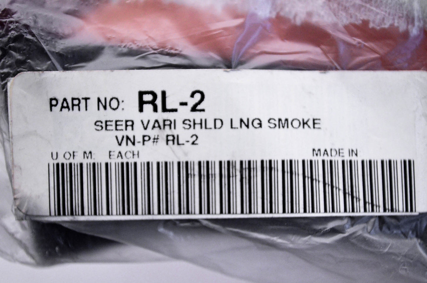Seer RL-2 3-Snap Helmet Flip Shield Smoke 7" NOS