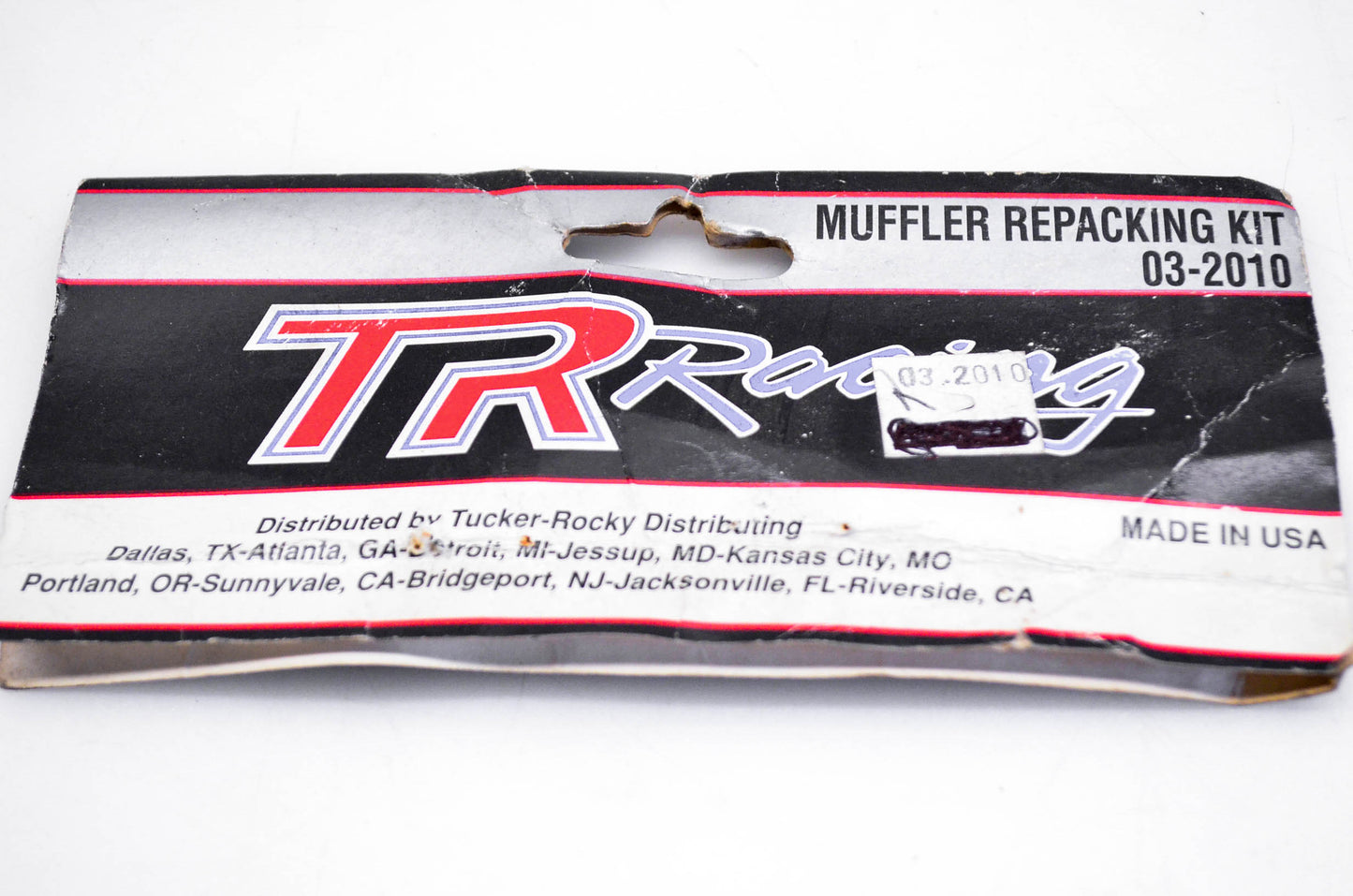 TR Racing 03-2010 Muffler Repacking Kit NOS