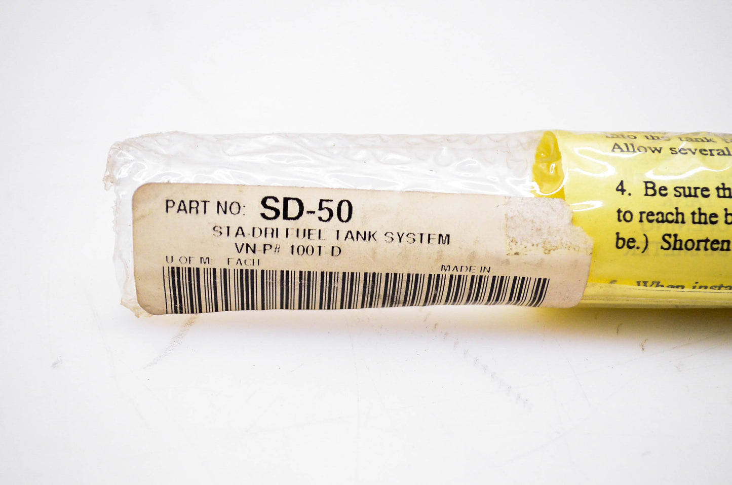 Sta-Dri SD-50, 100T-D, 100T Sta-Dri Fuel Tank Water Cell NOS