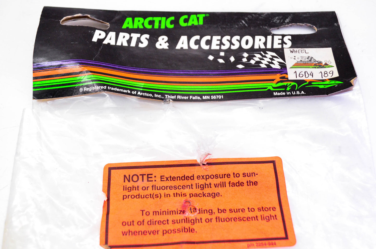 New OEM Arctic Cat 1604-189 Idler Wheel NOS