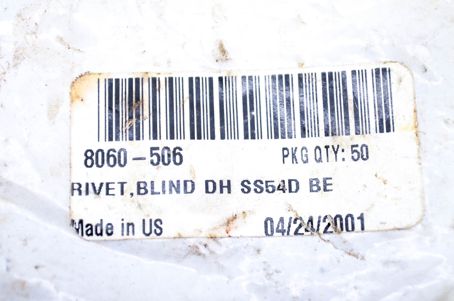 New OEM Arctic Cat 8060-506 Blind Rivet Qty 3 NOS