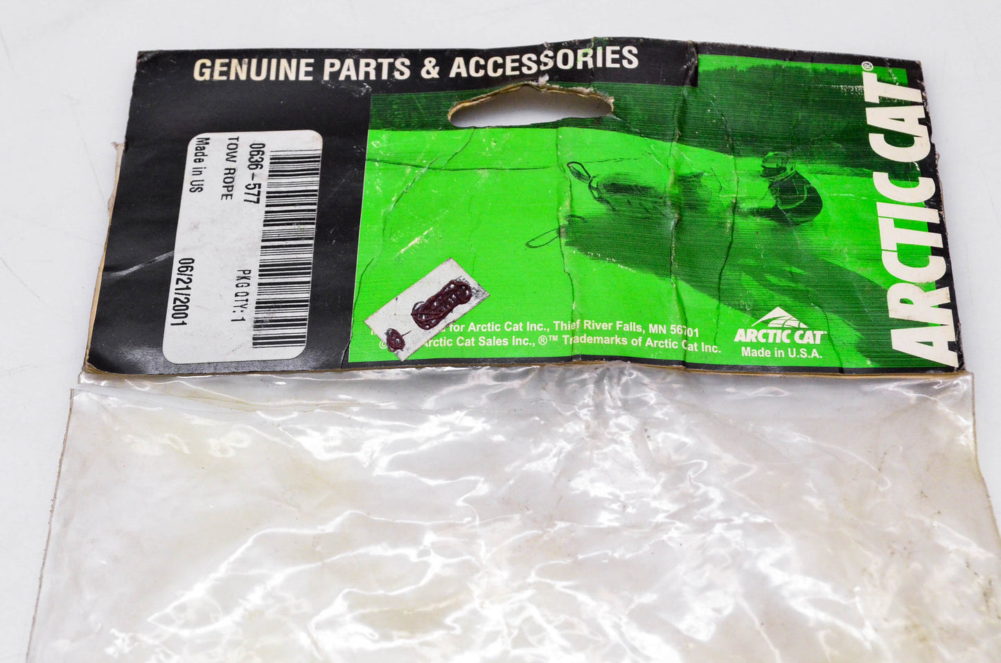 New OEM Arctic Cat 0636-577 Tow Rope Kit NOS