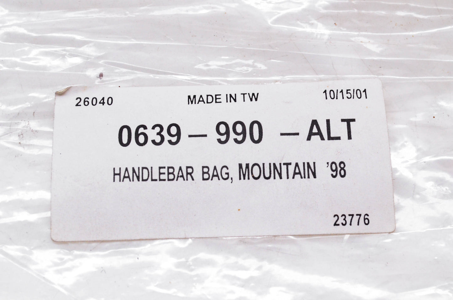 New OEM Arctic Cat 0639-990-ALT Mountain Handlebar Bag NOS