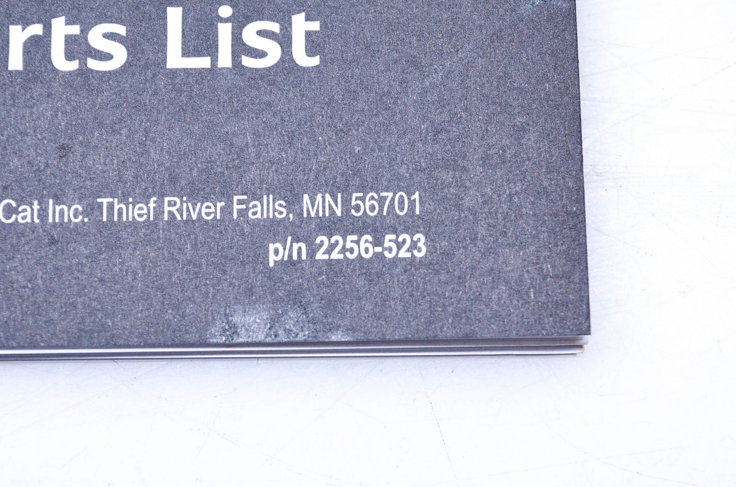 New OEM Arctic Cat 2256-523 2002 Operators Manual, Installation Instructions, Replacement Parts List NOS