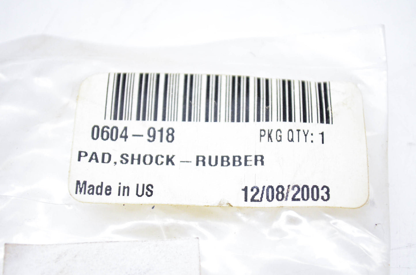 New OEM Arctic Cat 0604-918 Rubber Shock Pad NOS