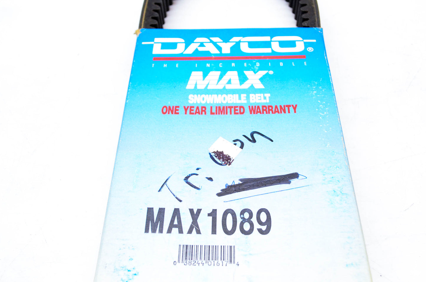 Dayco MAX1089, 1089 MAX1089 Snowmobile Belt NOS