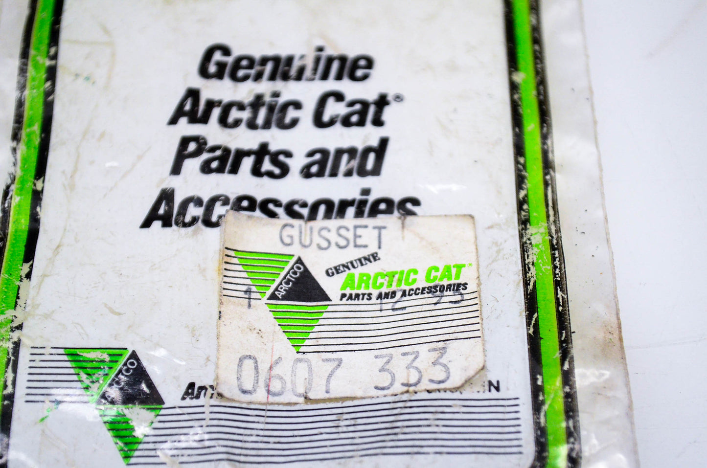 New OEM Arctic Cat 0607-333 Gusset NOS