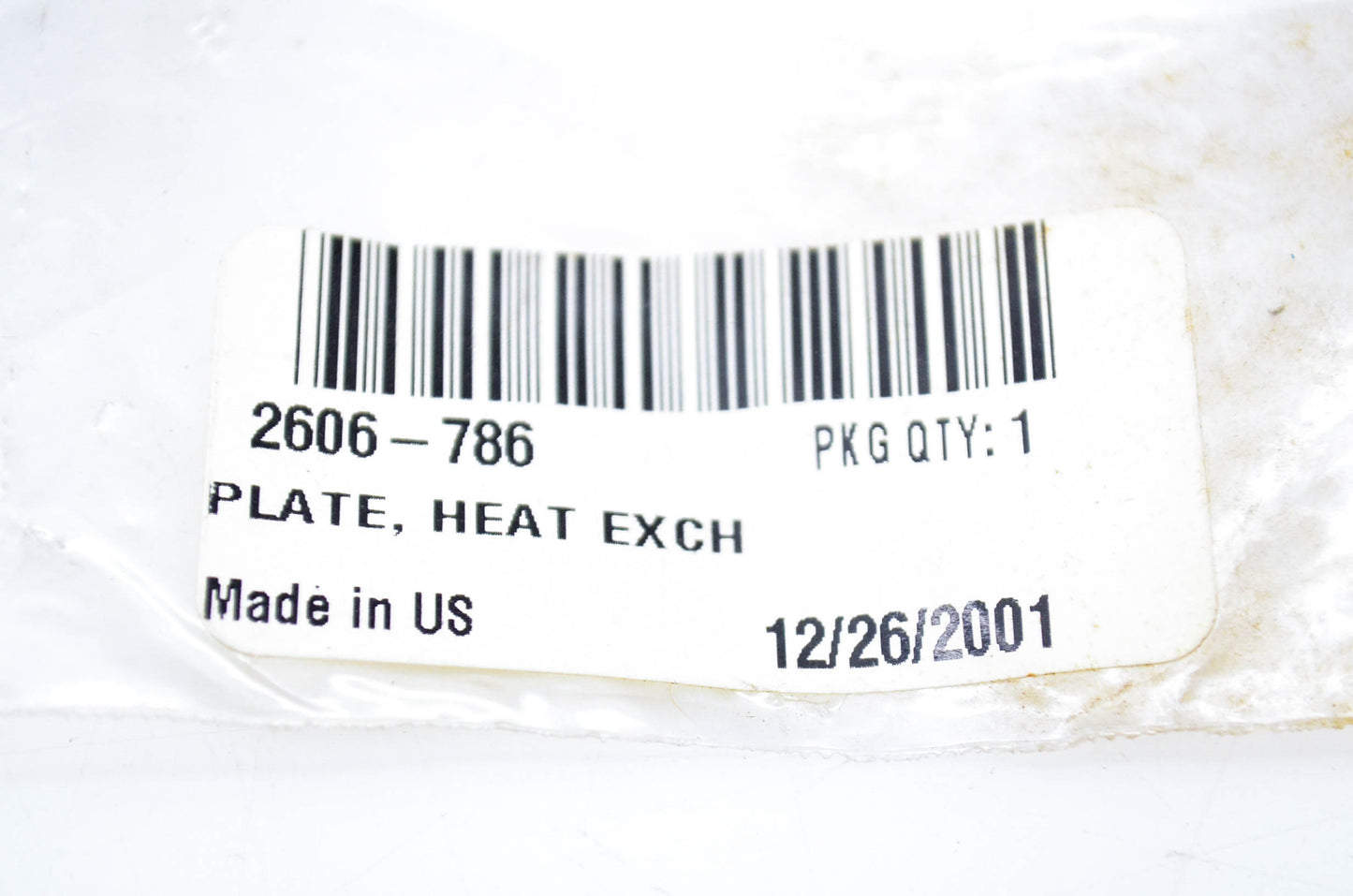 New OEM Arctic Cat 2606-786 Heat Exchange Plate NOS