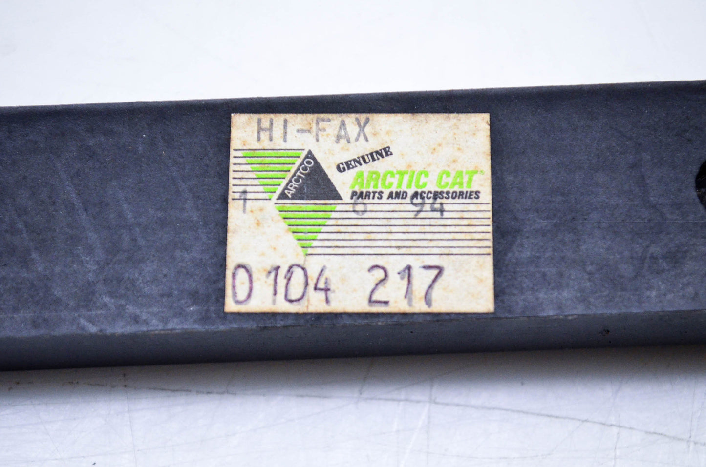 New OEM Arctic Cat 0104-217 Hi Fax Wearstrip Track Slide NOS