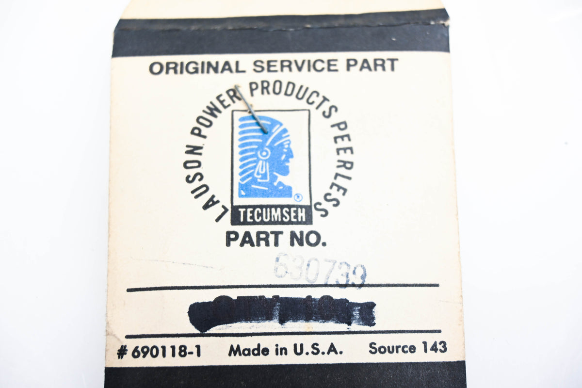 New OEM Tecumseh 630739 Idle Mix Screw Washer NOS