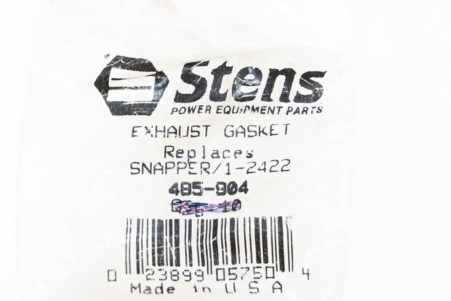 Stens 485-904, 1-2422 Exhaust Gaskets Qty 2 NOS