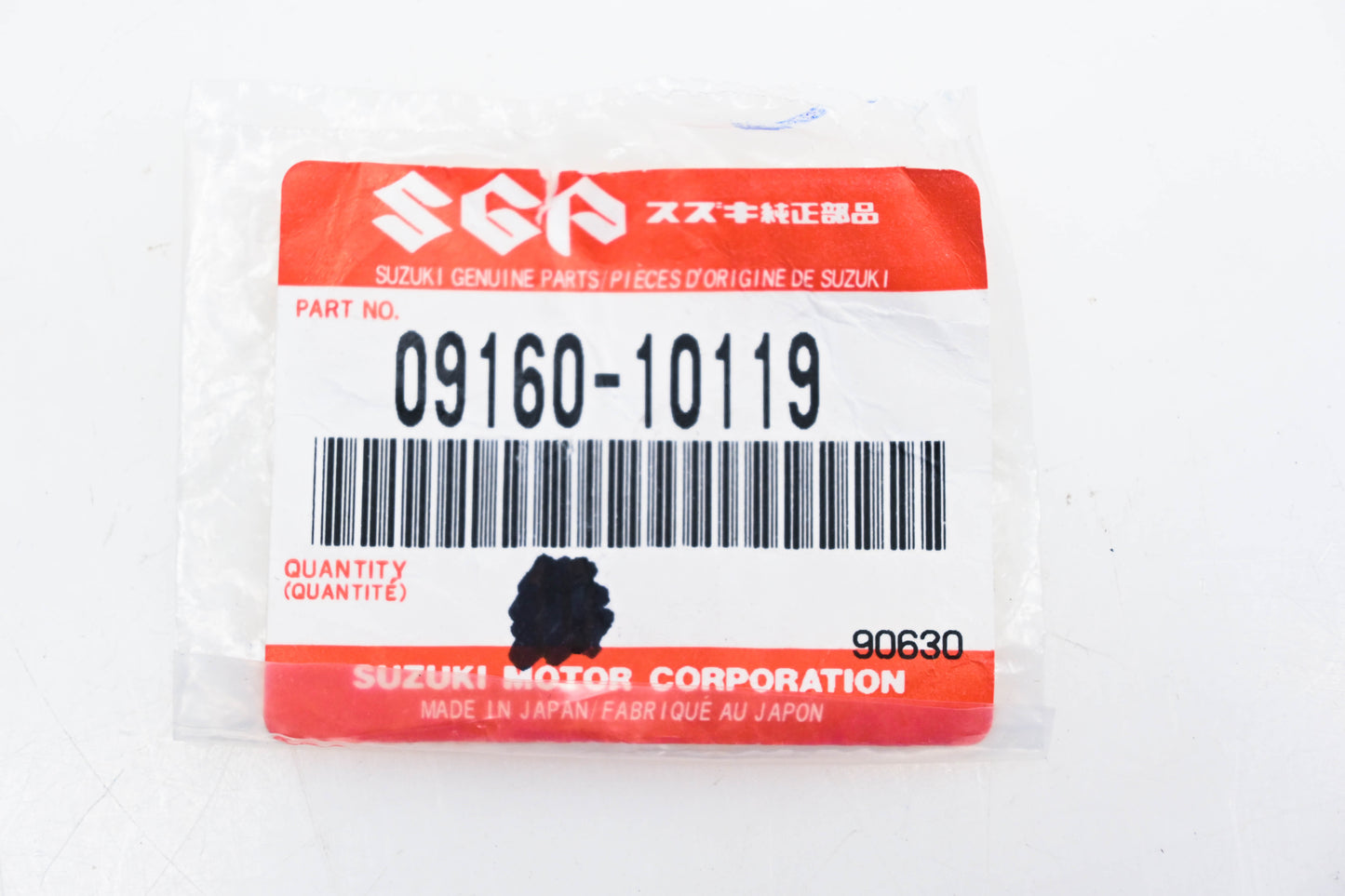 New OEM Suzuki 09160-10119 Washer NOS