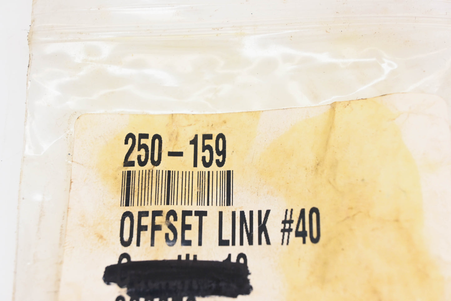 Stens 250-159 Connecting Link #40 Offset NOS