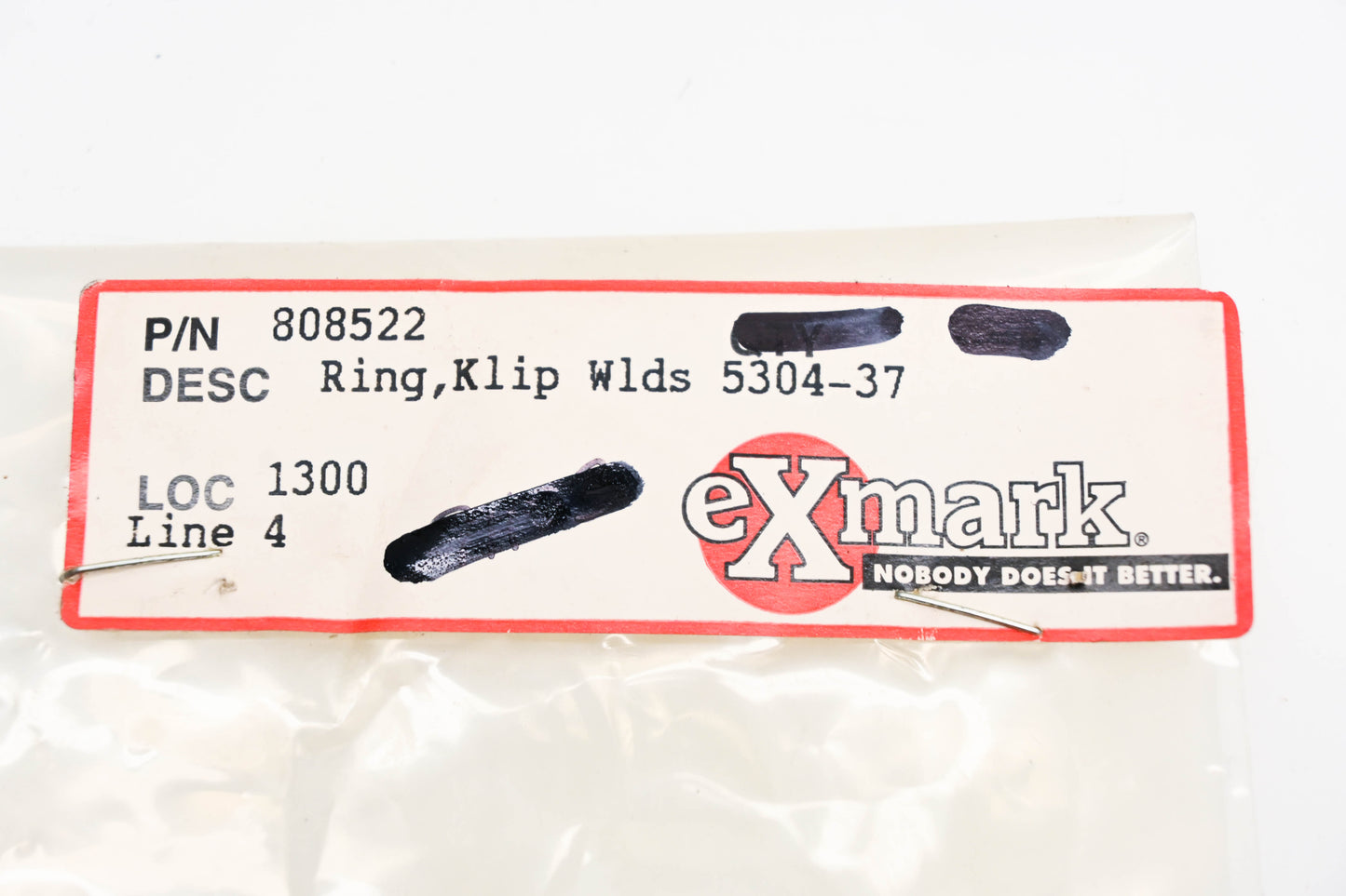 Exmark 808522, 5304-37 Clip Ring NOS