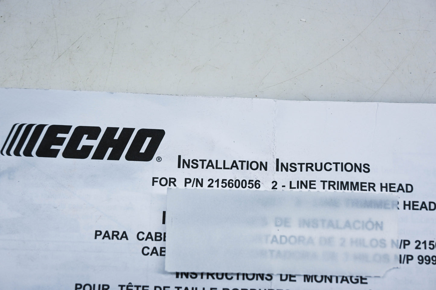 New OEM Echo 215-60056, 21560056 Rapid Loader Trimmer Head Kit NOS