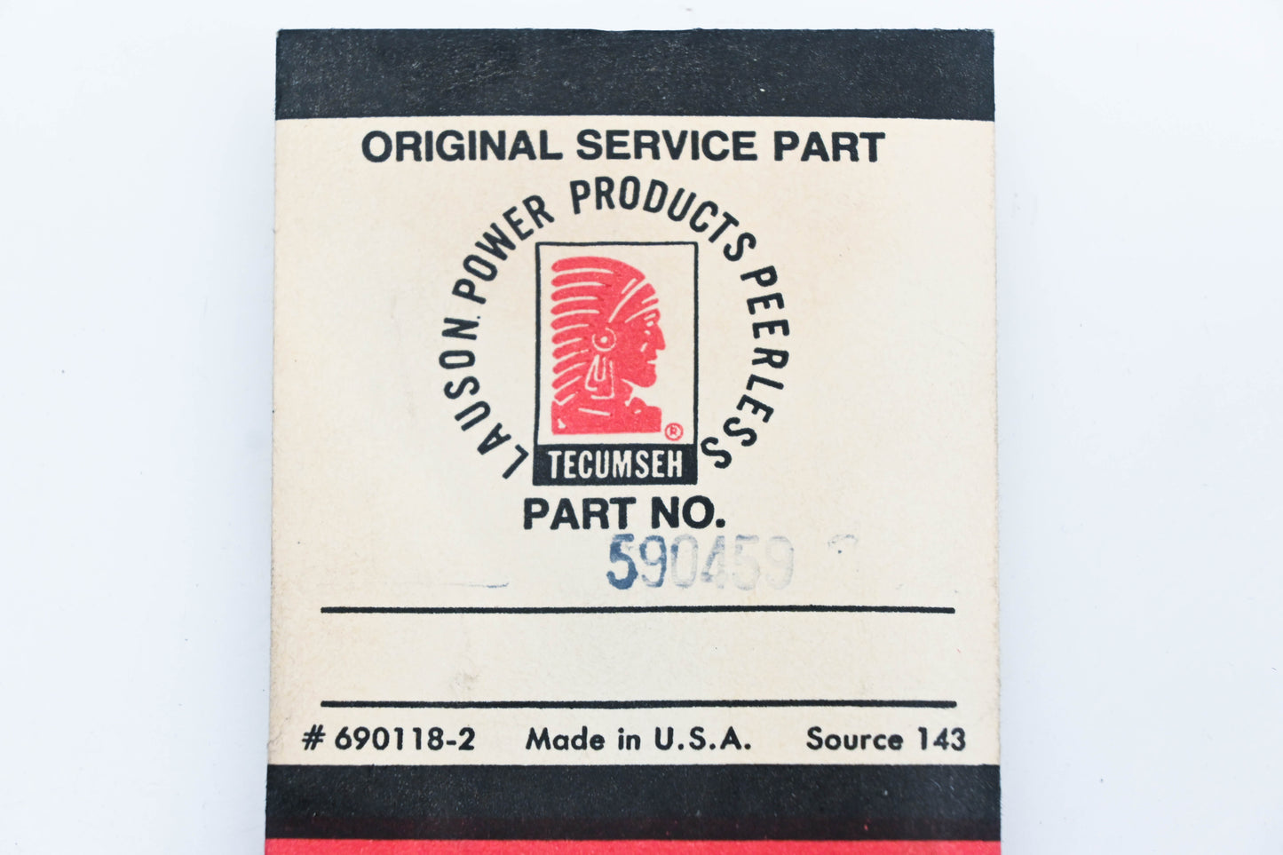New OEM Tecumseh 590459 Roll Pins & Sleeves Qty 2 NOS