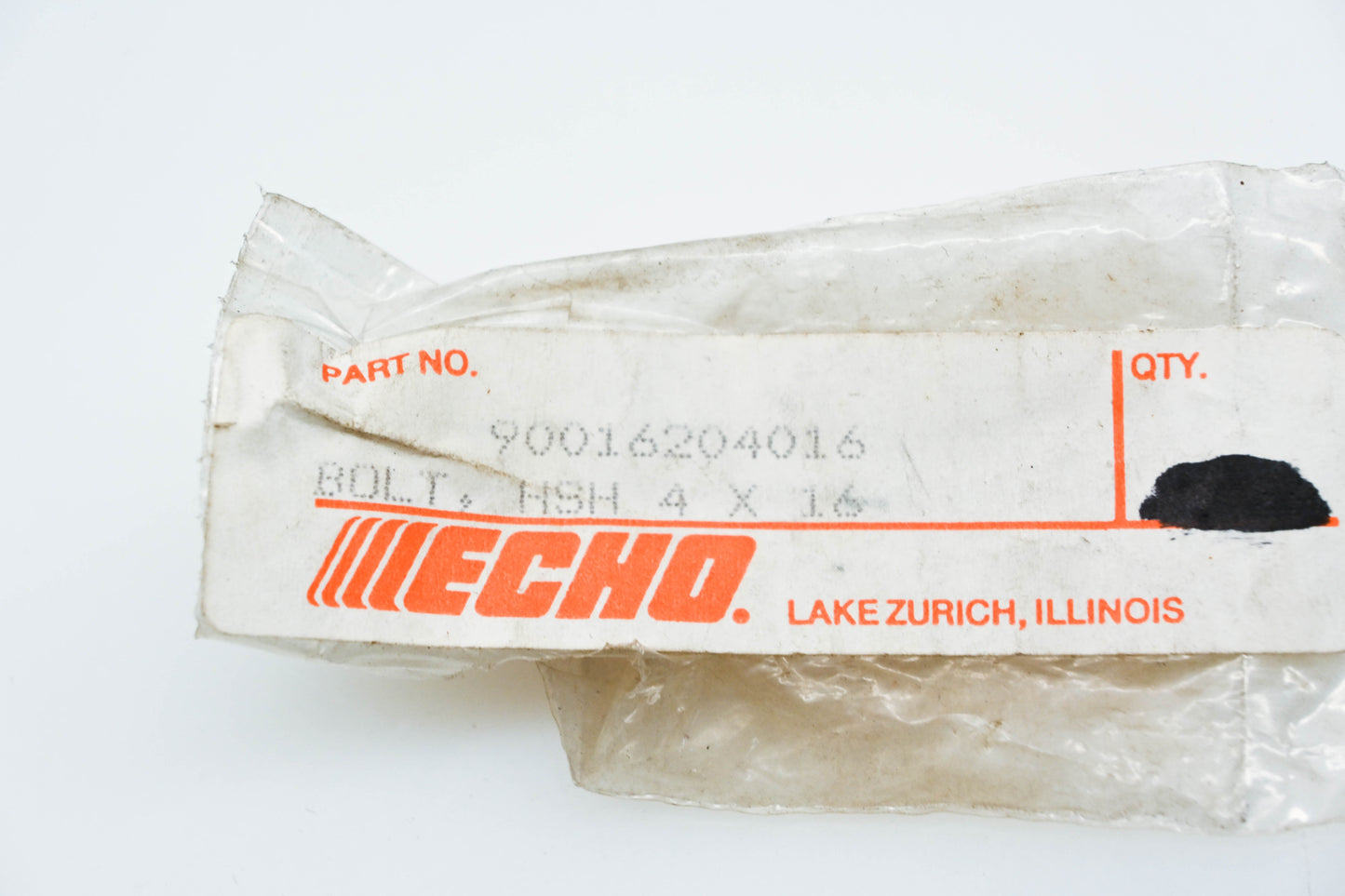 New OEM Echo 90016204016 Hex Socket Head Bolts Qty 2 NOS