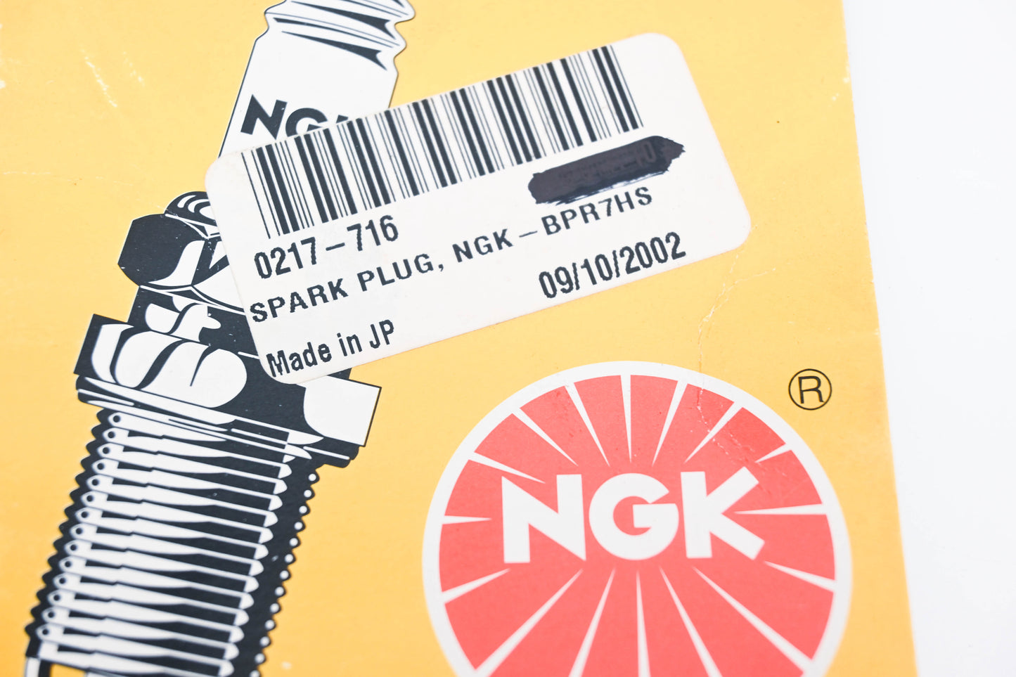 NGK BPR7HS, 0217-716 Spark Plug NOS