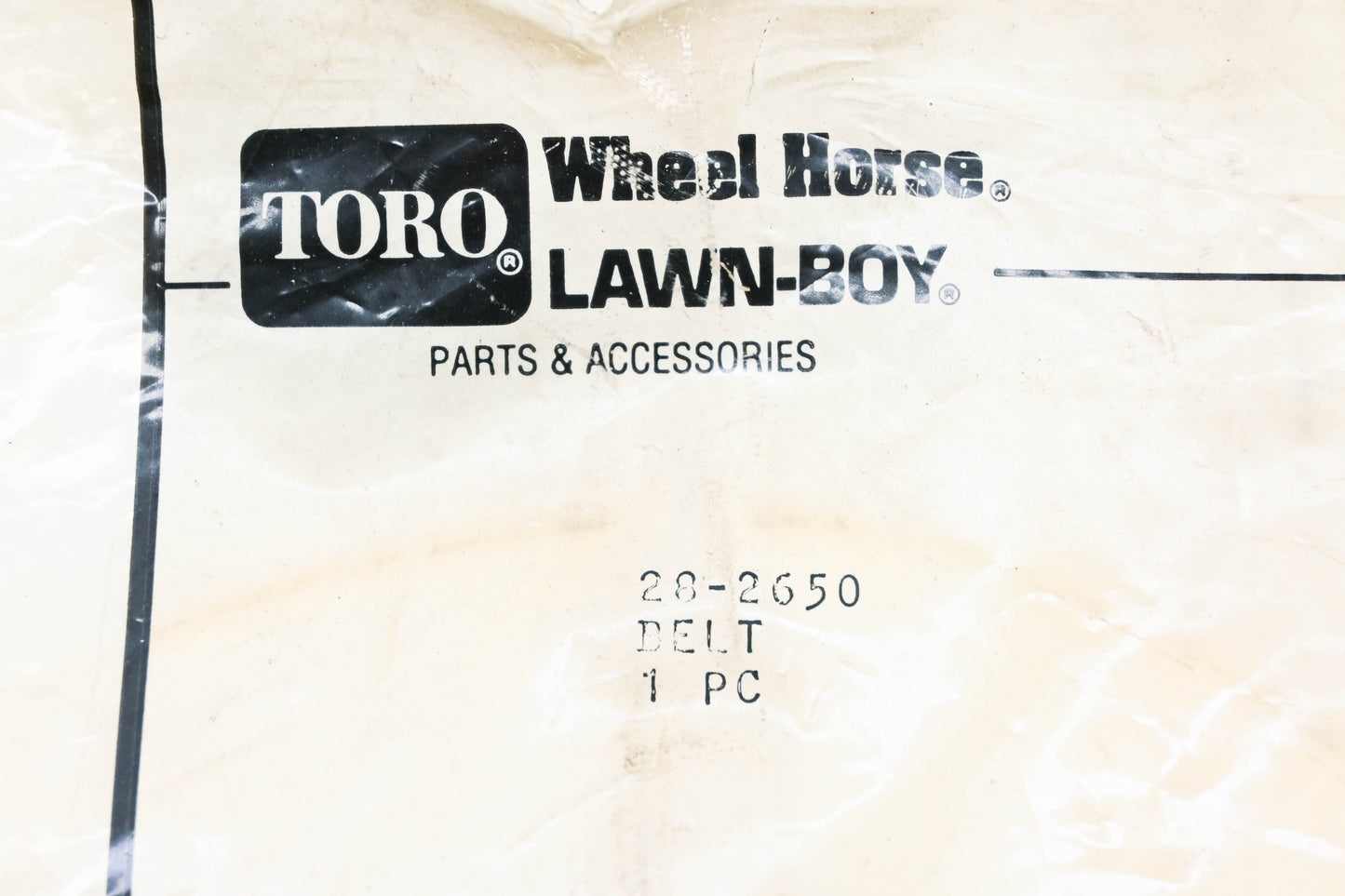 Toro 28-2650 V-Belt NOS