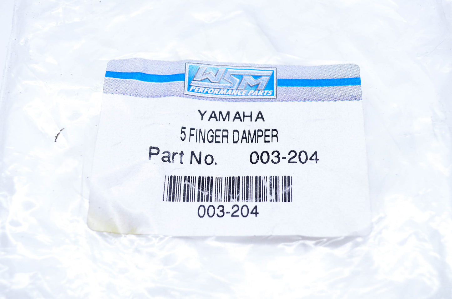WSM Performance Parts 003-204, 20-3204 5 Finger Damper NOS