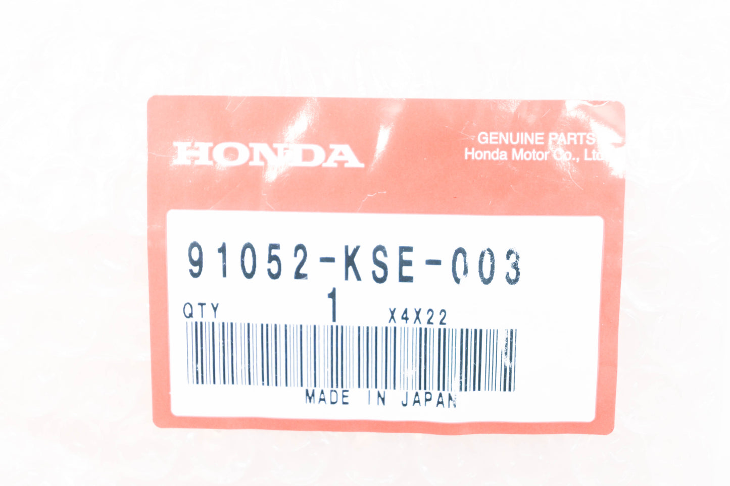 New OEM Honda 91052-KSE-003 Ball Bearing NOS